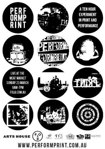 PERFORMPRINT POSTER
